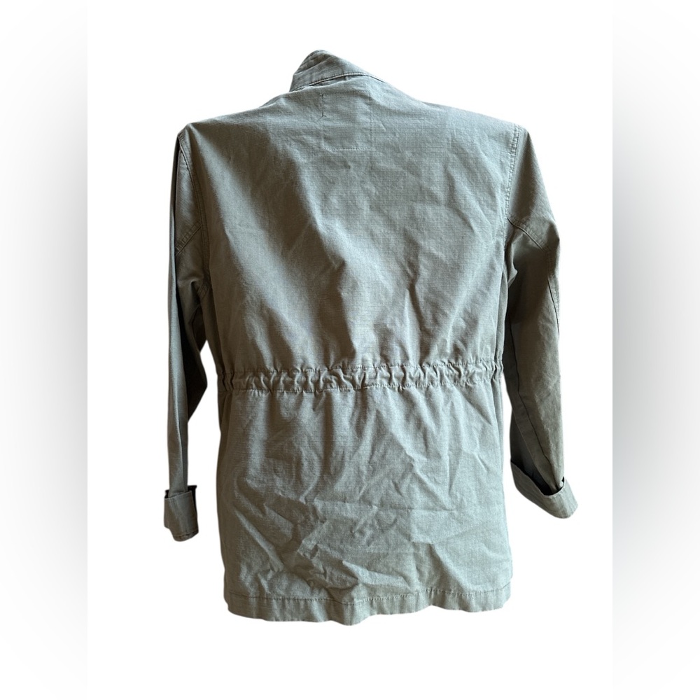 Ecko Unltd Khaki/Green Field Jacket Men’s Large Utility Pockets Full‎ Zip EUC - Picture 4 of 14